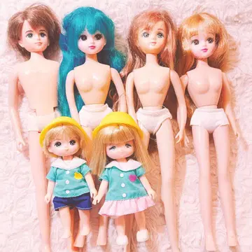 타카라토미 리카짱 인형 6체 세트 판매