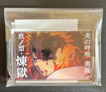 귀멸의 칼날 렌고쿠 쿄쥬로 명언 미니 아크릴 블록