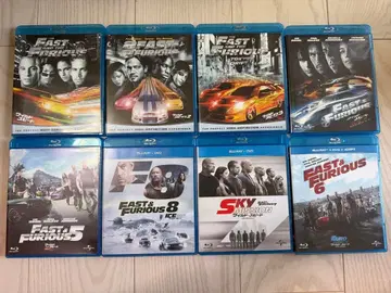 와일드 스피드 블루레이 8개 세트