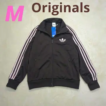 M 파이어버드 트랙탑 루즈 저지 브라운 핑크