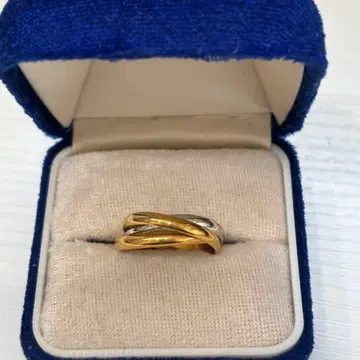 골드 실버 컬러 3연 반지 반지 유품 정리 0321-32