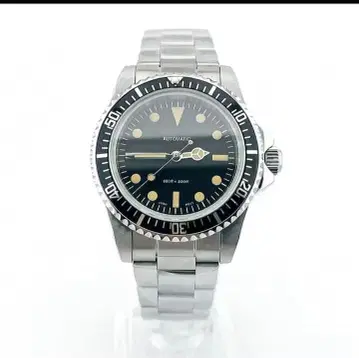 자동 와인딩 손목시계 블랙 200m 방수