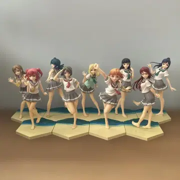 러브 라이브! 선샤인!! Aqours 여름옷 피규어 전 종류 세트