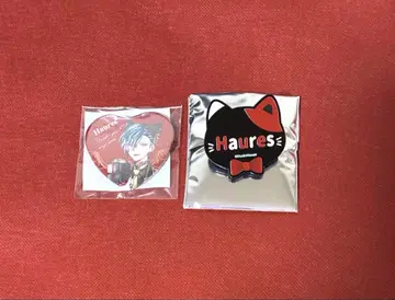 악마 집사와 검은 고양이 아쿠네코 난자 하울레스 하트 캔뱃지 네임 배지