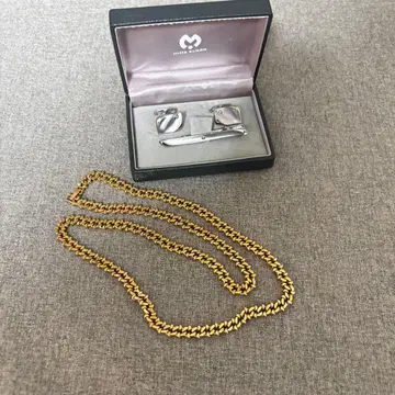 밀라 쇤 mila schon 넥타이핀 커프스 코스모 키헤이 체인