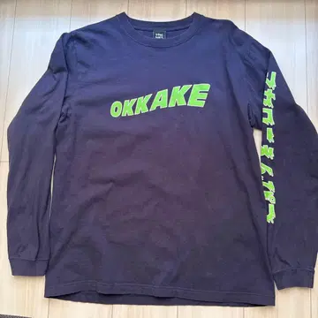 마카로니 연필 OKKAKE 티셔츠 L 사이즈