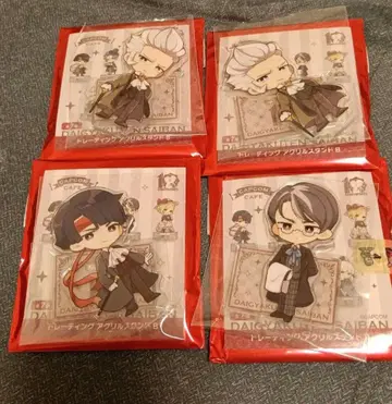 대역전재판 캡콤 카페 10주년 콜라보 아크릴 스탠드 세트