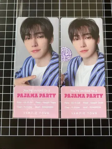 SUNGHOON ENHYPEN WORLD VAMPIRETICKET 세트
