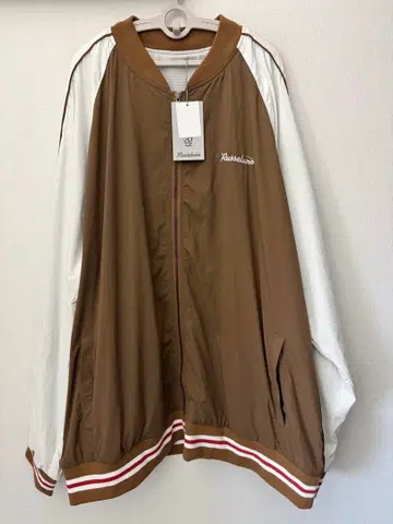 [ 새상품 ] Russeluno WORLD LOGO 집업 블루종