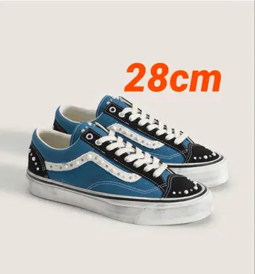 28 VANS PREMIUM 올드스쿨 36 펄 파랑