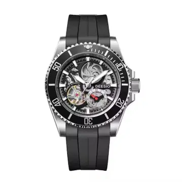 DEESIO 자동 와인딩 손목시계 스켈레톤