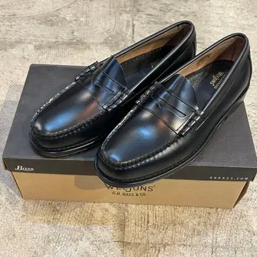 새상품 G.H.BASS LARSON BLACK US8