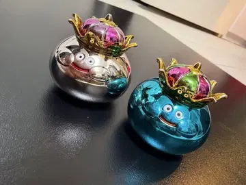 드래곤 퀘스트 메탈 슬라임 피규어 왕관 2체 세트 스퀘니 공식