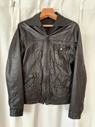 올드 빔즈 일본제 카우 레더 자켓 11MJZG 점퍼형