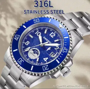 DEESIO 자동 와인딩 다이버즈 손목시계