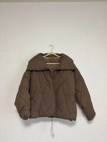 모카 퀼팅 자켓 M 사이즈