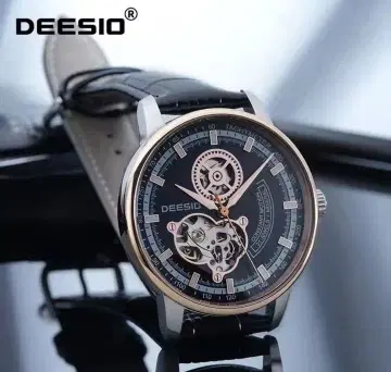 DEESIO 스켈레톤 자동 와인딩 손목시계