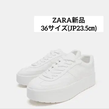 ZARA 플랫폼 스니커즈 36사이즈(JP23.5cm) 택 포함 새상품