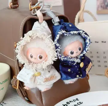 Labubu 라부부 V4 10cm 의류 케이프 2종 세트 별 달