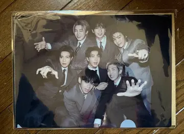 BTS ARIRANG 유니버셜 혜택 클리어 파일 A4