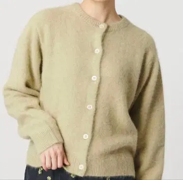 [ 새상품급 ] BEAUTY&YOUTH 폭스 캐시미어 블렌드 가디건