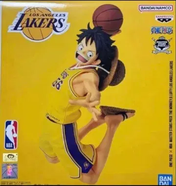 NBA LAKERS 레이커스 루피 피규어 원피스 베이스샵