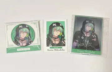 Paradox Live 파라라이 벌스데이 굿즈 미코시바 켄타 세트