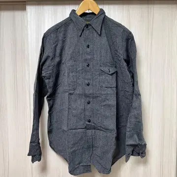 Big yank 아나토미카 블랙 샴브레이 셔츠