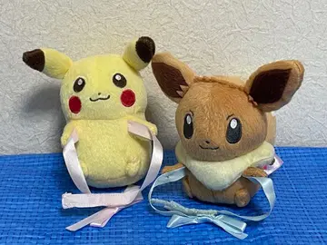 I LOVE PIKACHU I LOVE EIEVUI 봉제 인형 태슬