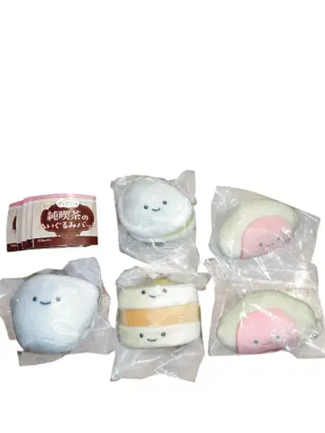 닛코리노 순찻집 인형 배지 5개 세트