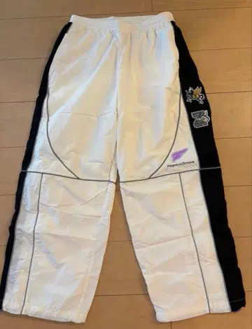 나일론 팬츠 (화이트) (계속 한밤중이면 좋을 텐데.)