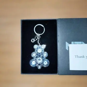 새상품 스와로브스키 베어 키링 NTN 곰돌이 푸 테디베어