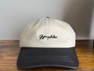 Gymphlex 야구 모자 화이트/블랙