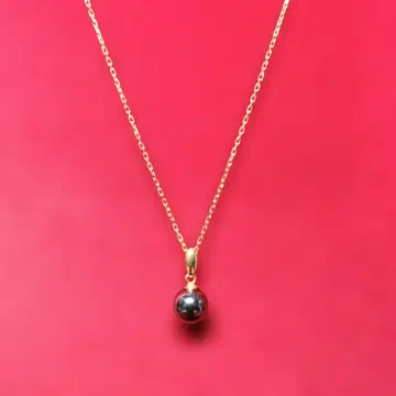 K18, 각인 있음, 목걸이와 헤마타이트 쁘띠 펜던트 탑 관리 80328