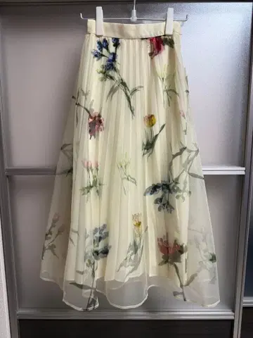 AMERI 소피아 오간자 레이어드 스커트