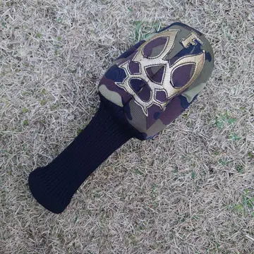 러셀 카모플라주 패턴 페어웨이 우드용 골프헤드커버