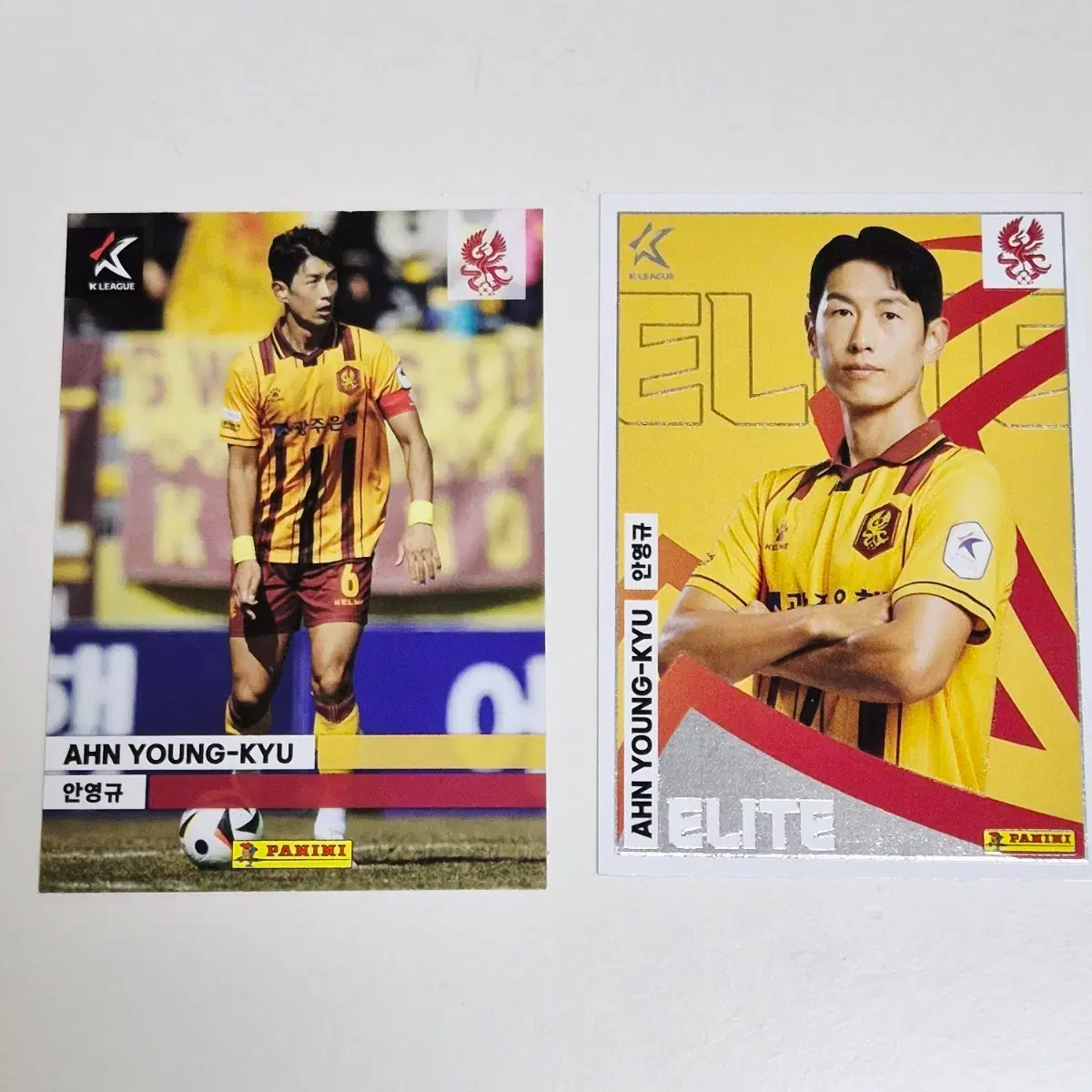 2024 K리그 파니니 파니니 광주FC 안영규 축구카드