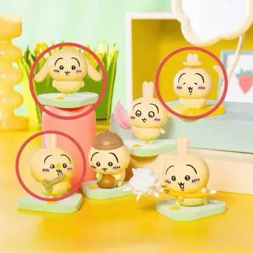 치이카와 (먼작귀) 토끼투성이 피규어 3개 세트 묶음 판매