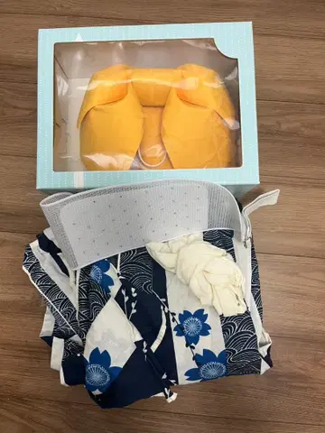 유카타 오비 세트 일본풍 패턴 레트로