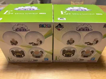 원피스 제일복권 그리는 미래 E상 세라핌 미니 피규어 곰과 미호크