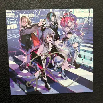 FLOW GLOW 1st 앨범 친필 사인 히비키사키 리오나