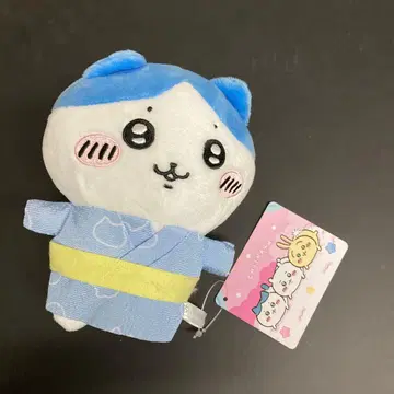 치이카와 하치와레 파란색 유카타 봉제 인형 택 포함