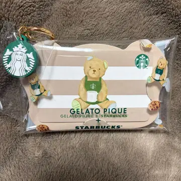 스타벅스 젤라또피케 멀티 케이스 카드 포함 모카 베이지