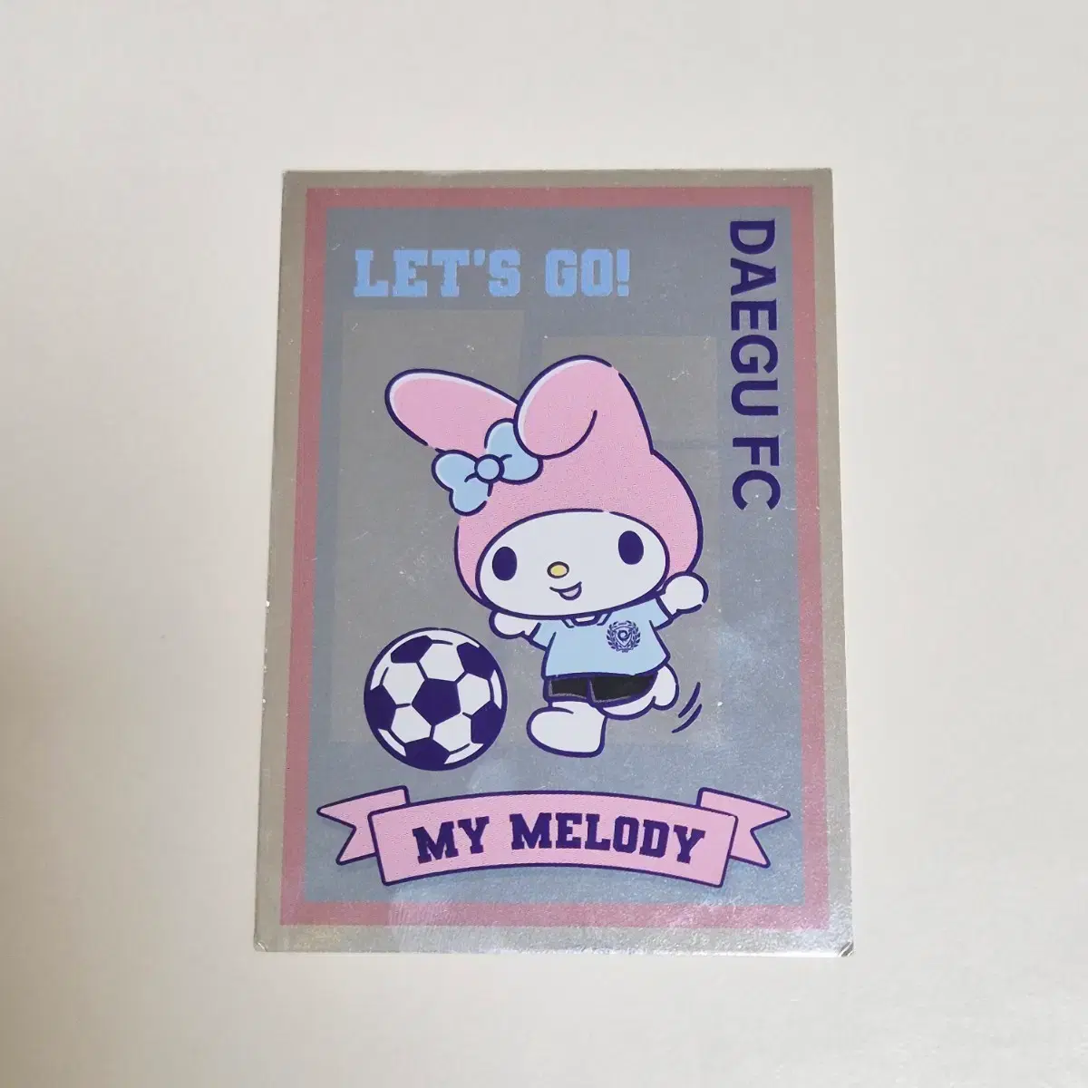 2024 K리그 파니니 산리오 마이멜로디 대구FC 축구카드