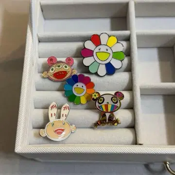 kaikaikiki 카이카이키키 핀 배지 세트 무라카미 다카시