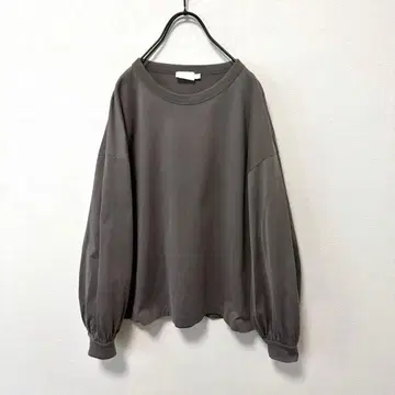 handvaerk 개더 슬리브 롱 슬리브 T셔츠 S