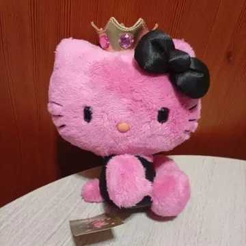 산리오 헬로키티 vivitix 왕관 핑크 봉제 인형 초레어