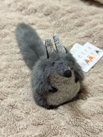 산애로우 tetra 테트라 늑대 오오카미 봉제 인형 키체인