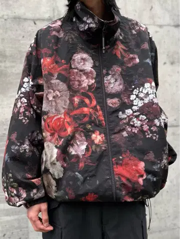 LAD MUSICIAN NYLON WASHER FLOWER BLOUSON