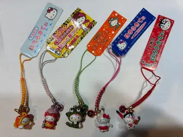 지역 한정 키티 스트랩 5개 세트 [ 6 ]